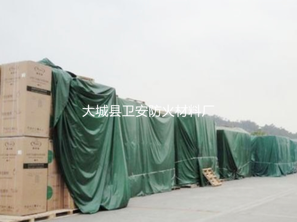 阻燃防火布_三防布_加工定做汽车篷布_货场帆布_防火棉门帘_防火电梯罩